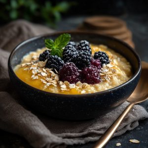  Jam and Oats Porridge